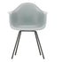 Cadeira de Braços em Plástico Eames DAX / Base Preta